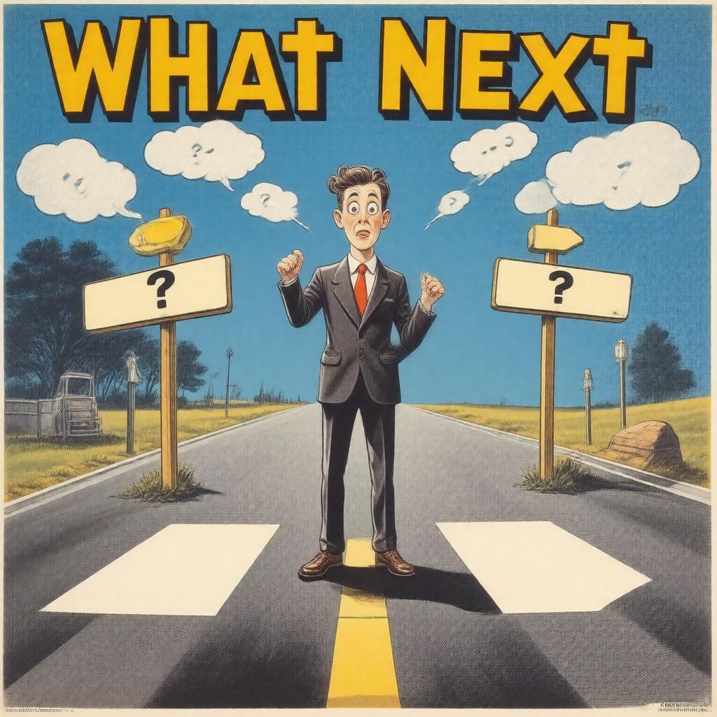 AI-created image of What Next