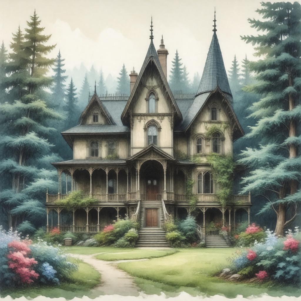 AI-created image of What Remains of Edith Finch