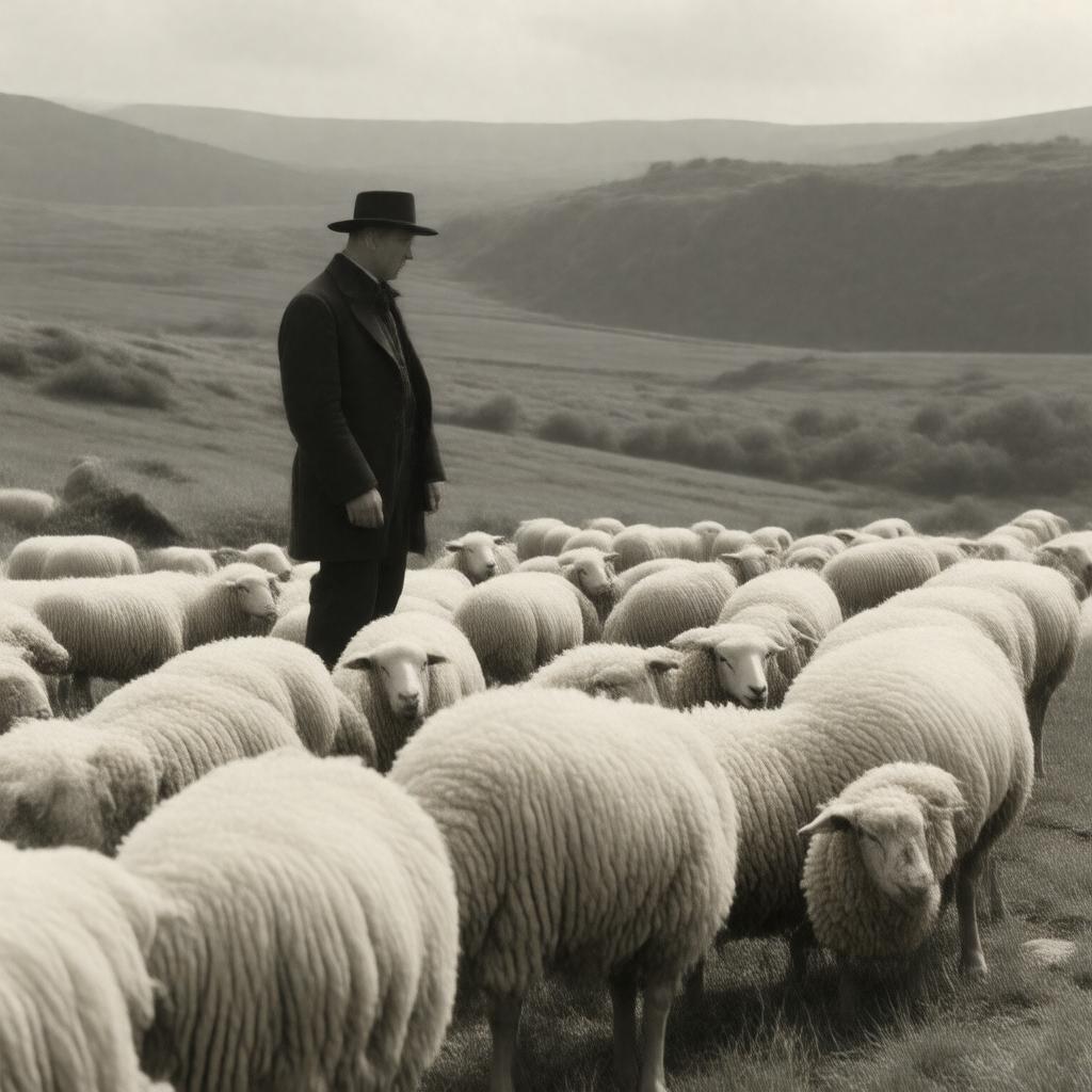 AI-created image of What the Shepherd Saw