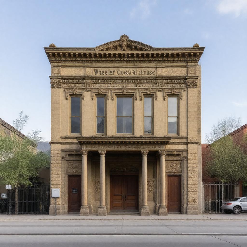 AI-created image of Wheeler Opera House