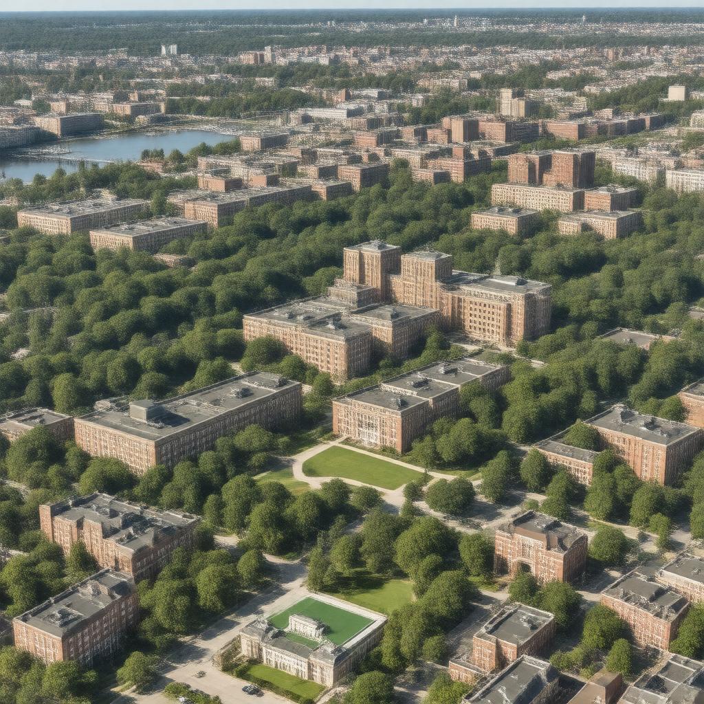 AI-created image of Wheelock College