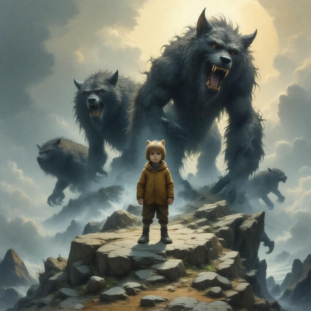 Click to view larger image AI-created image of Where the Wild Things Are