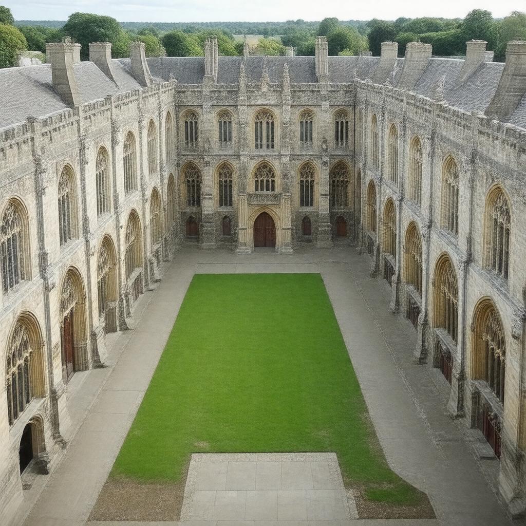 AI-created image of Whewell's Court