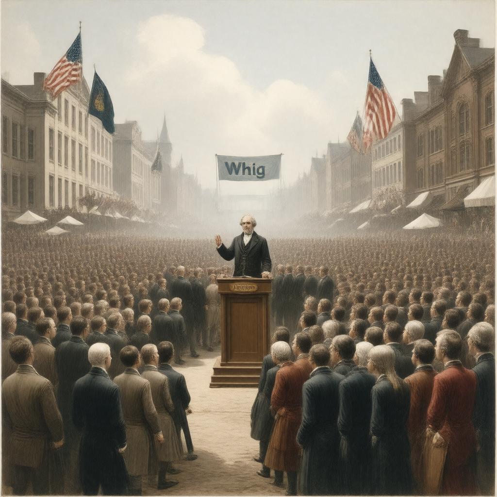 AI-created image of Whig Party