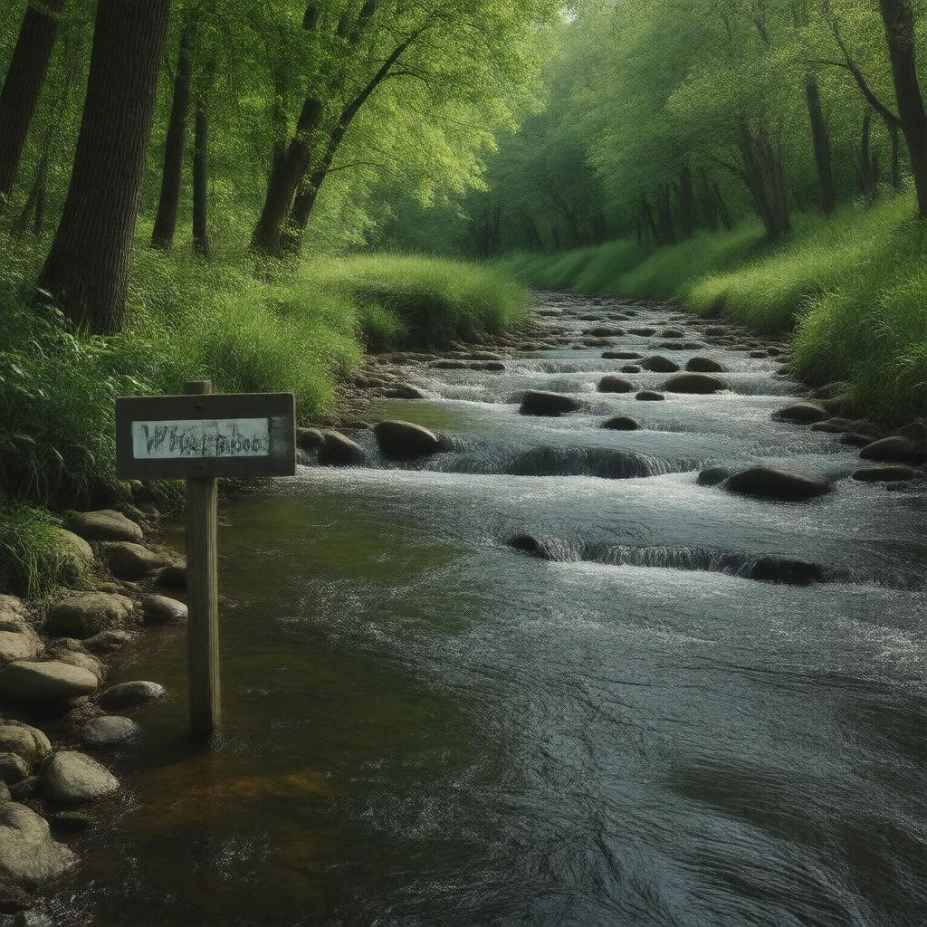 AI-created image of Whipple Brook