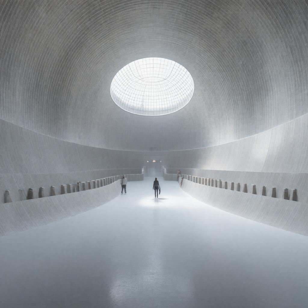 Click to view larger image AI-created image of Whispering Gallery