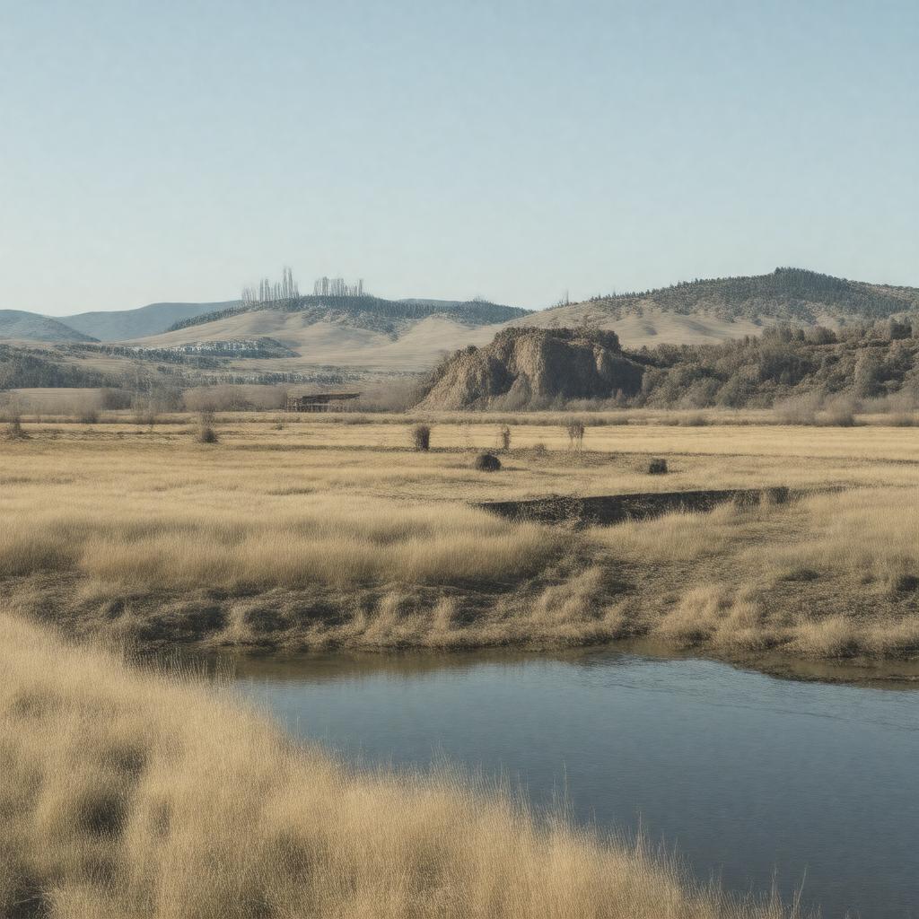 AI-created image of White Bluffs