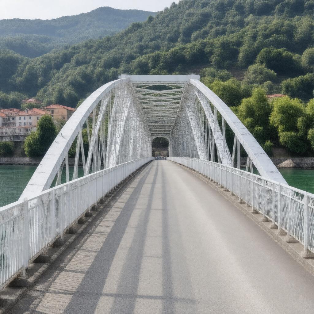 AI-created image of White Bridge