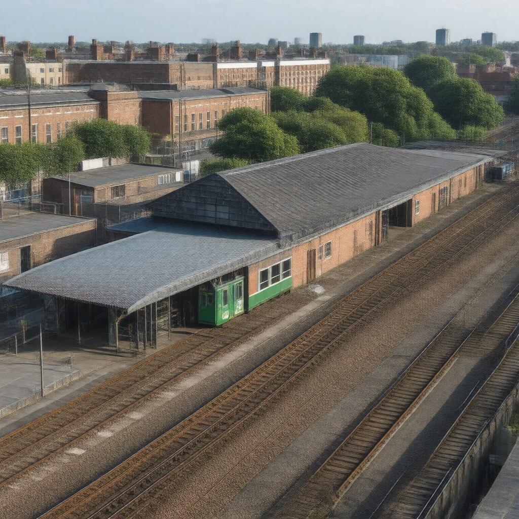 AI-created image of White City Depot