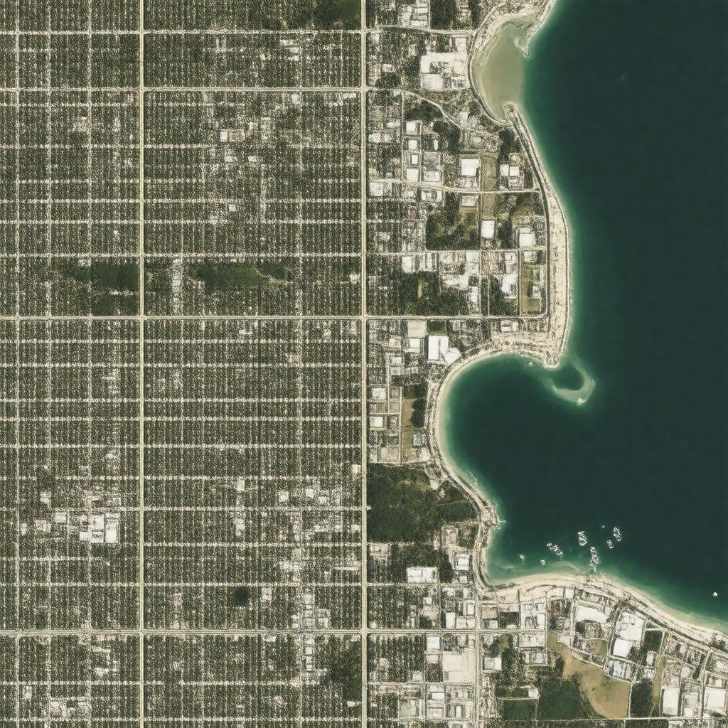 AI-created image of White City, Florida