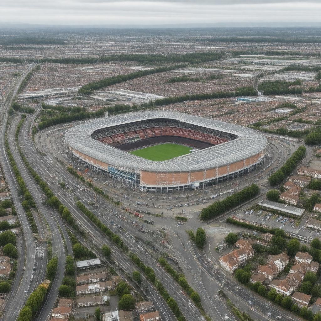 AI-created image of White City, Greater Manchester