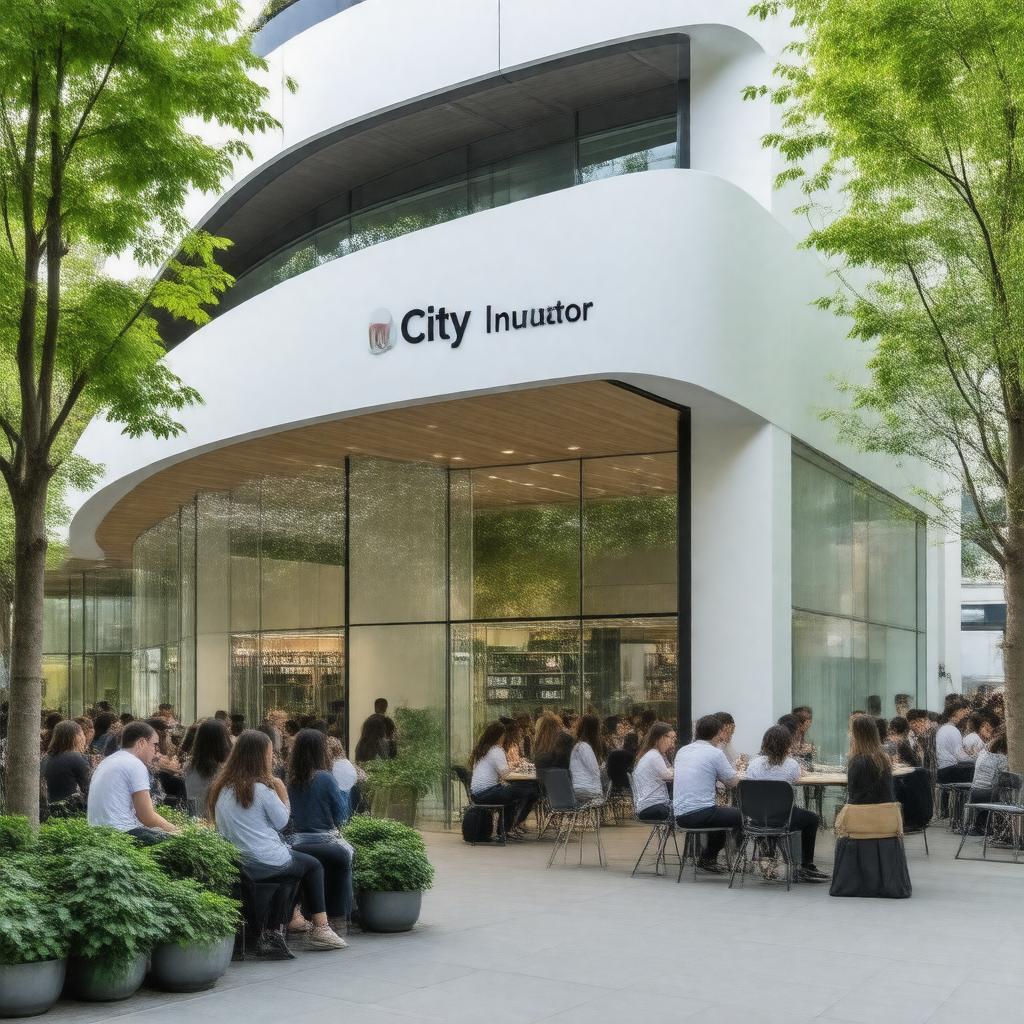 AI-created image of White City Incubator