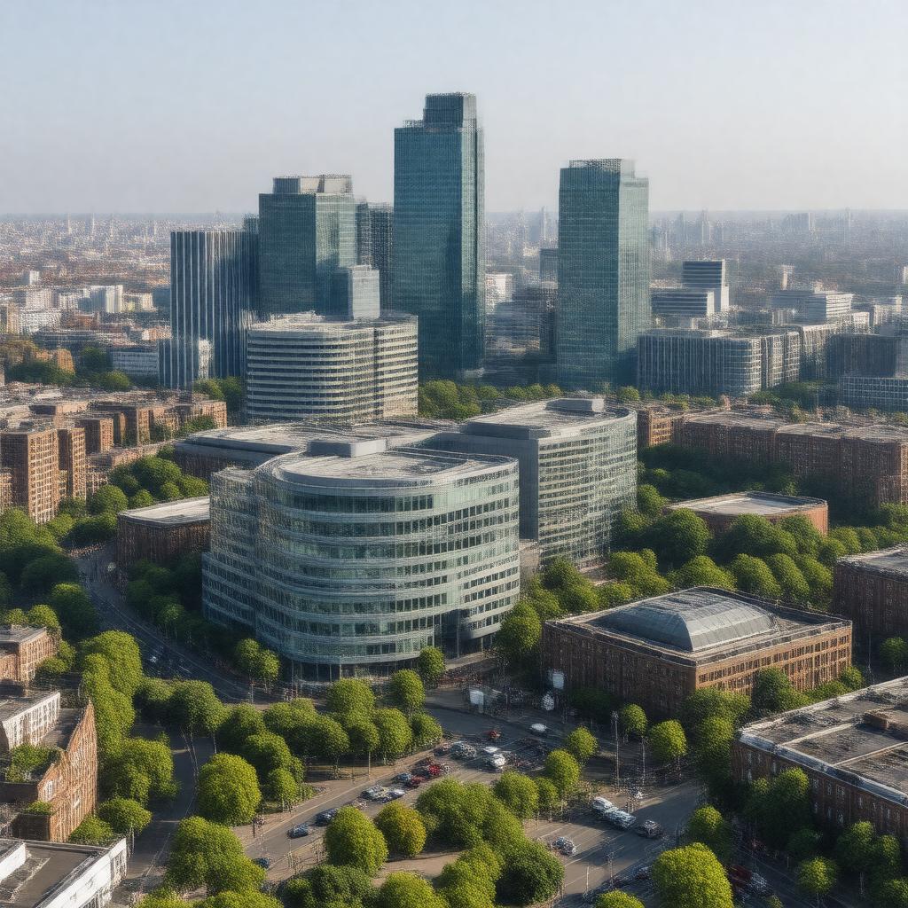 AI-created image of White City, London