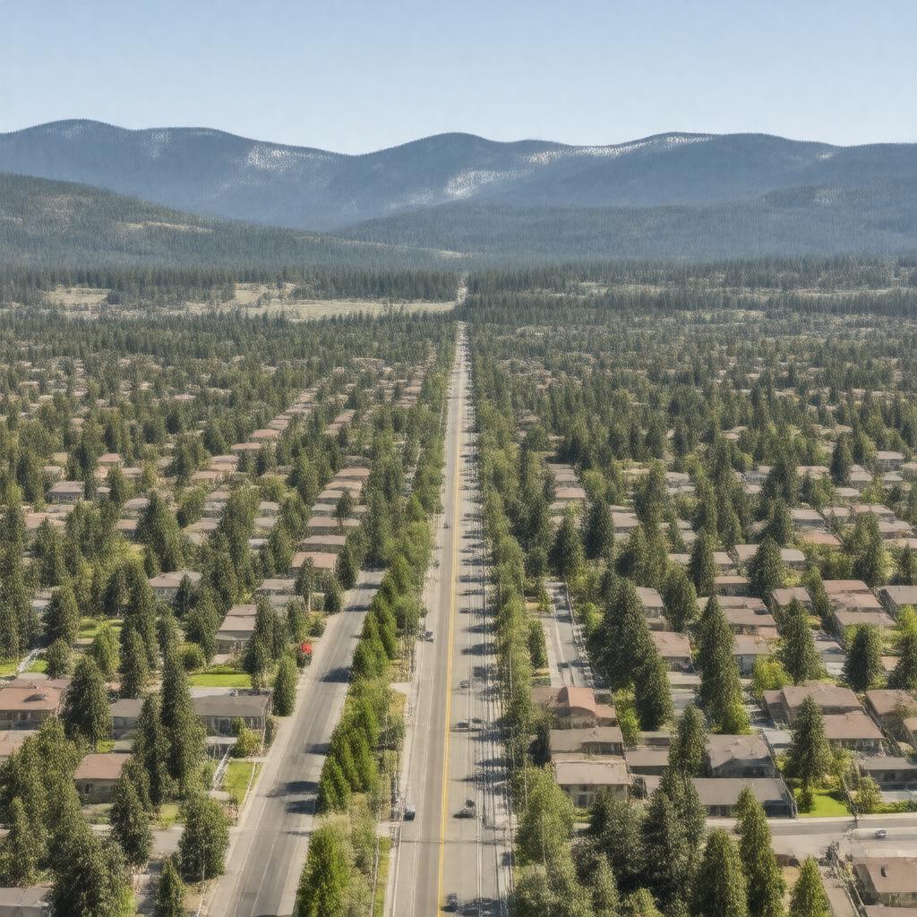 AI-created image of White City, Oregon
