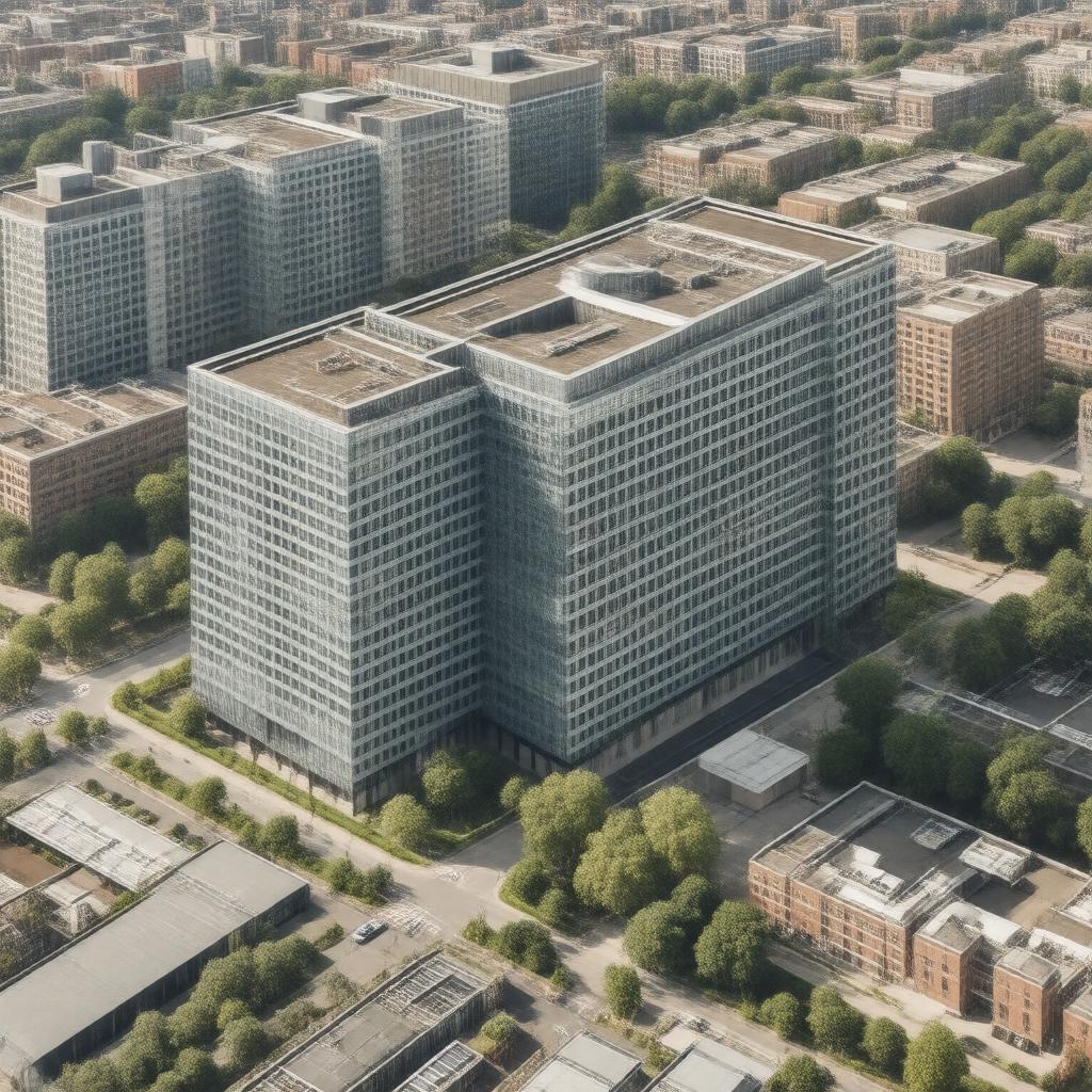 AI-created image of White City Place