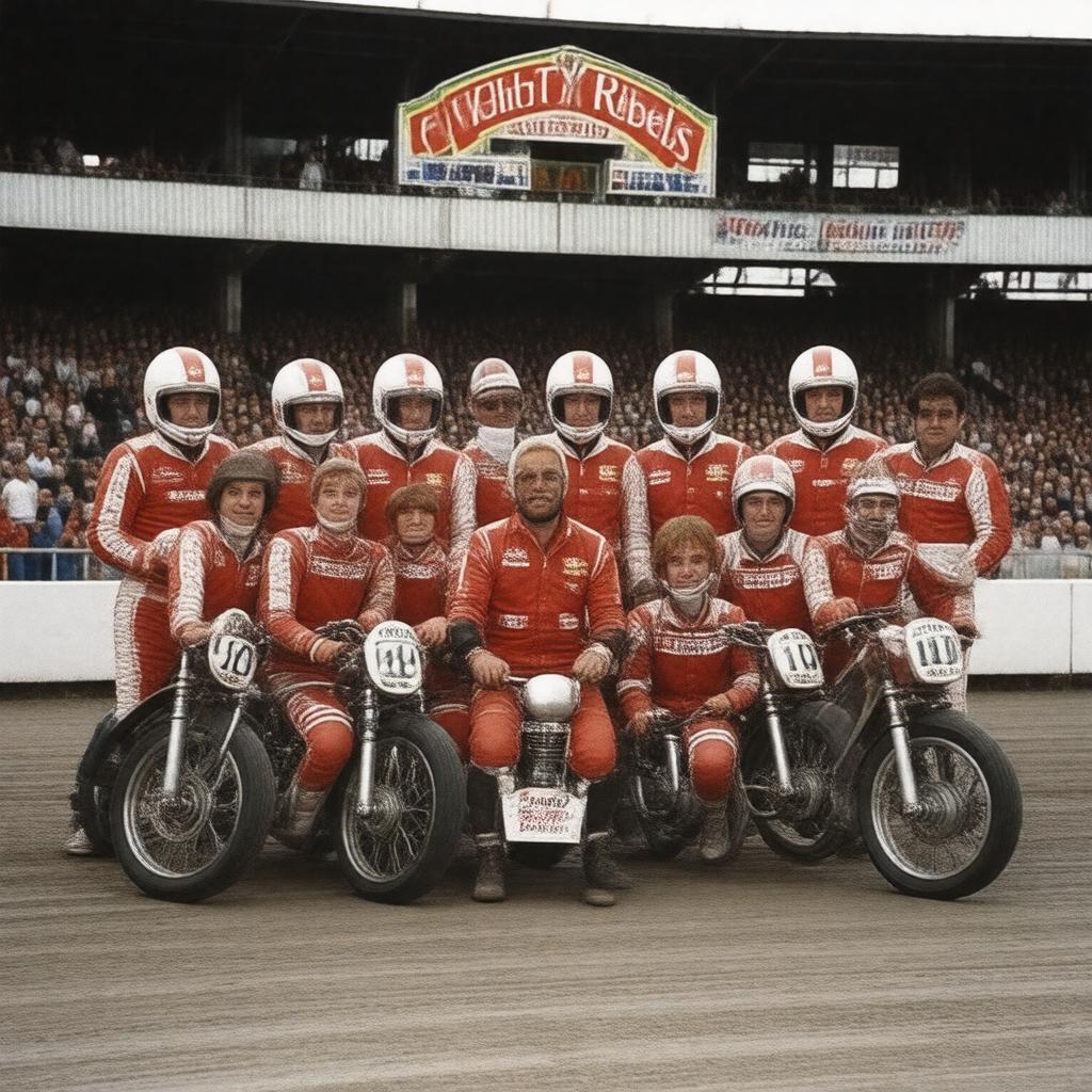 AI-created image of White City Rebels (speedway team)