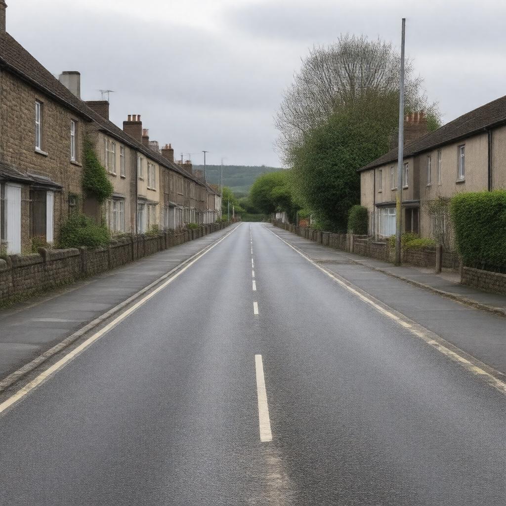 AI-created image of White City Road