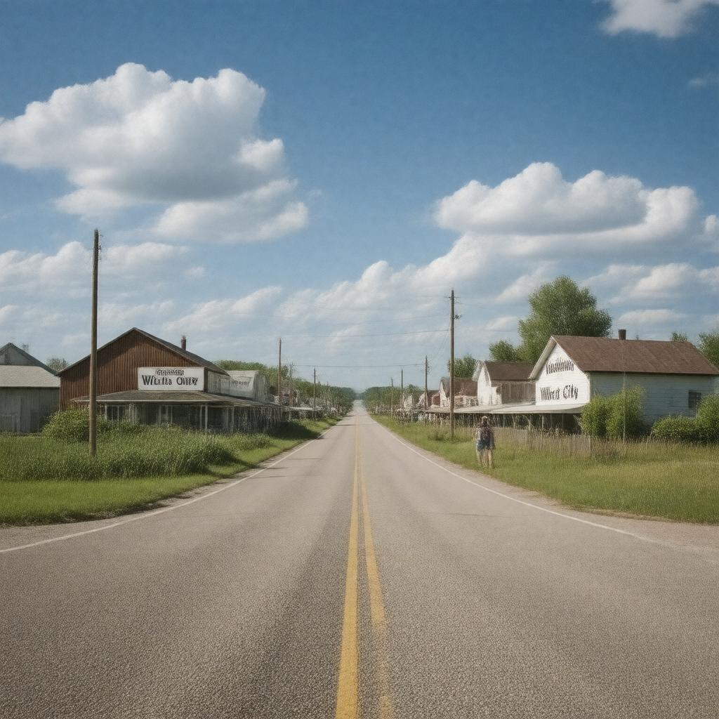 AI-created image of White City, Saskatchewan