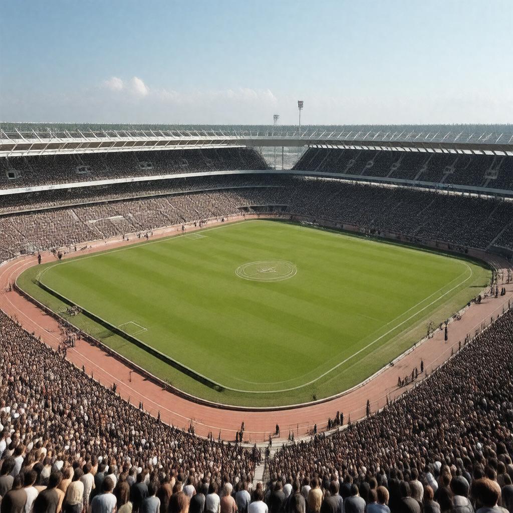 AI-created image of White City Stadium