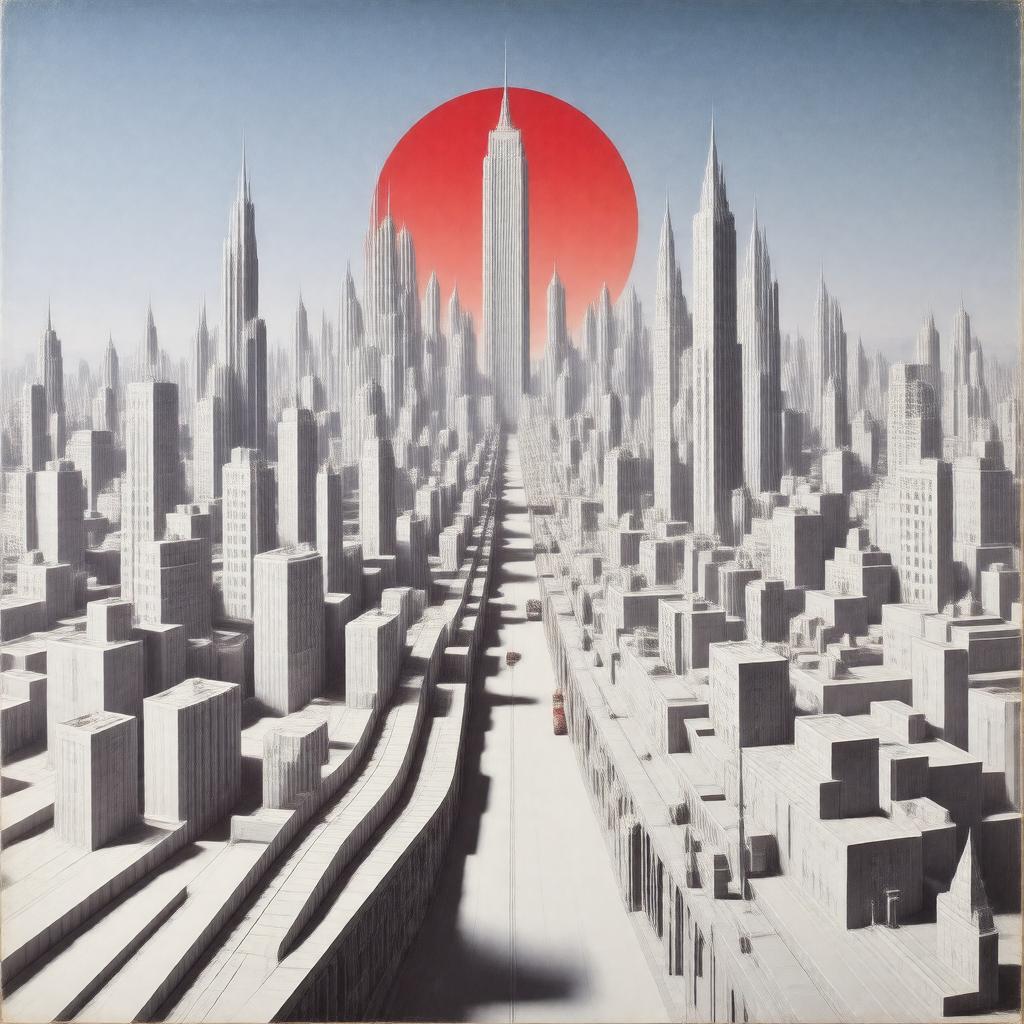 AI-created image of White City (album)