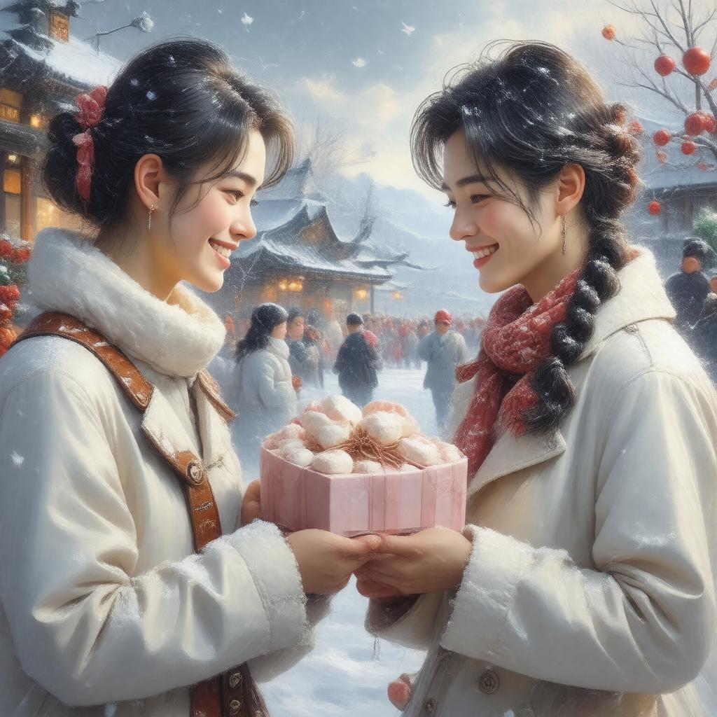 AI-created image of White Day