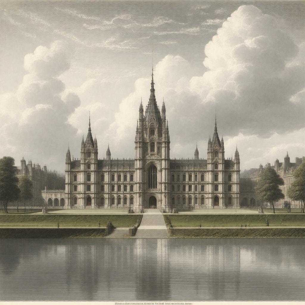 AI-created image of White Hall