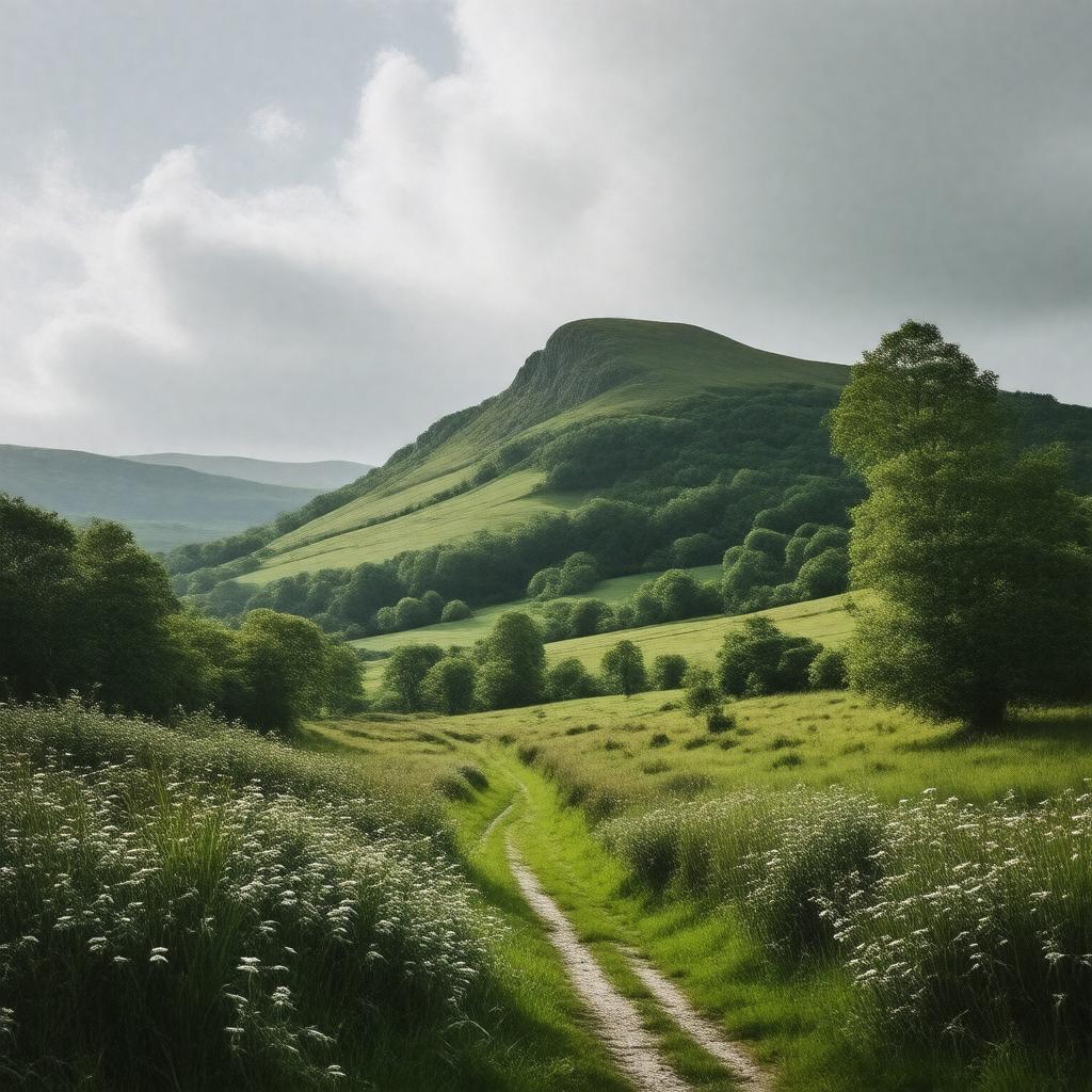 AI-created image of White Hill