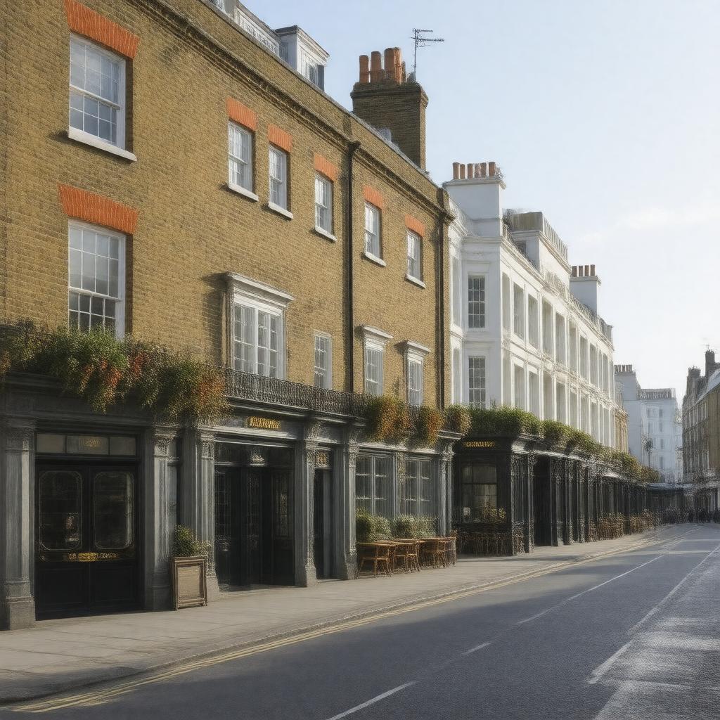 AI-created image of White Horse Street