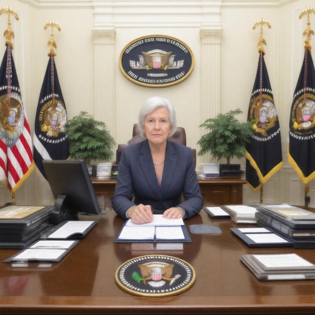 AI-created image of White House Communications Director