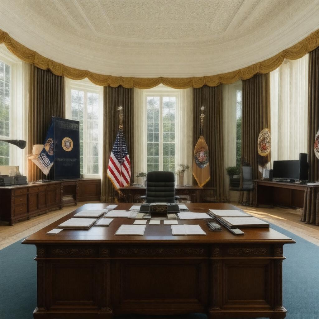 AI-created image of White House Staff Secretary