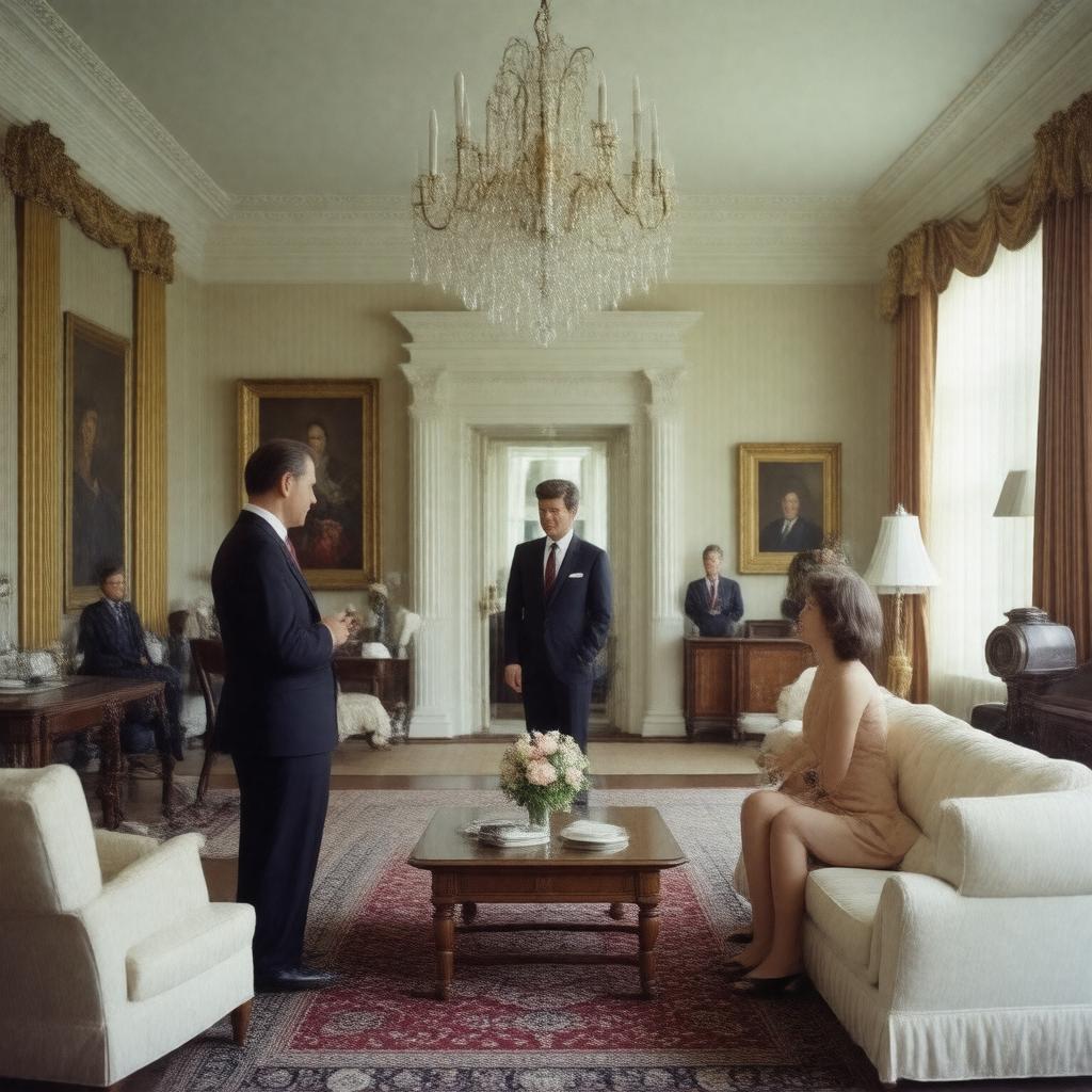 AI-created image of White House tour television special