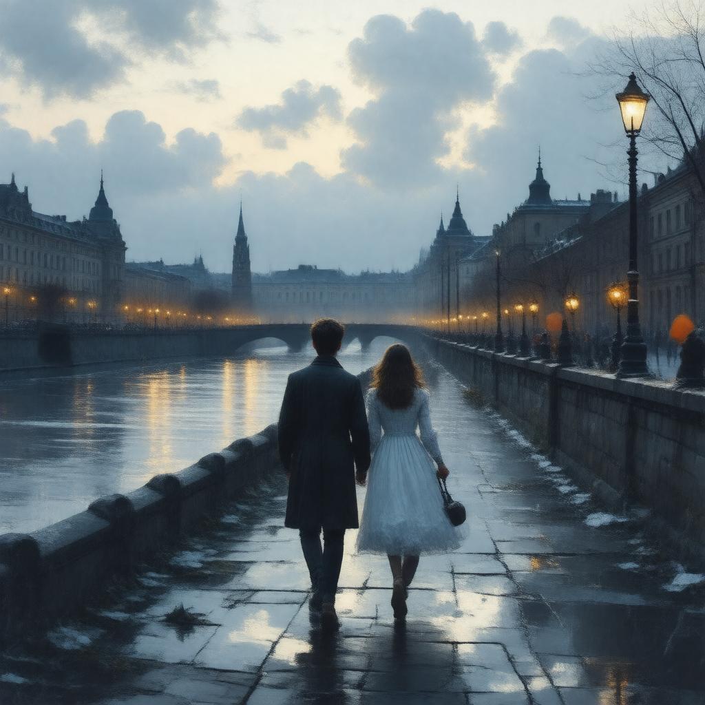 AI-created image of White Nights