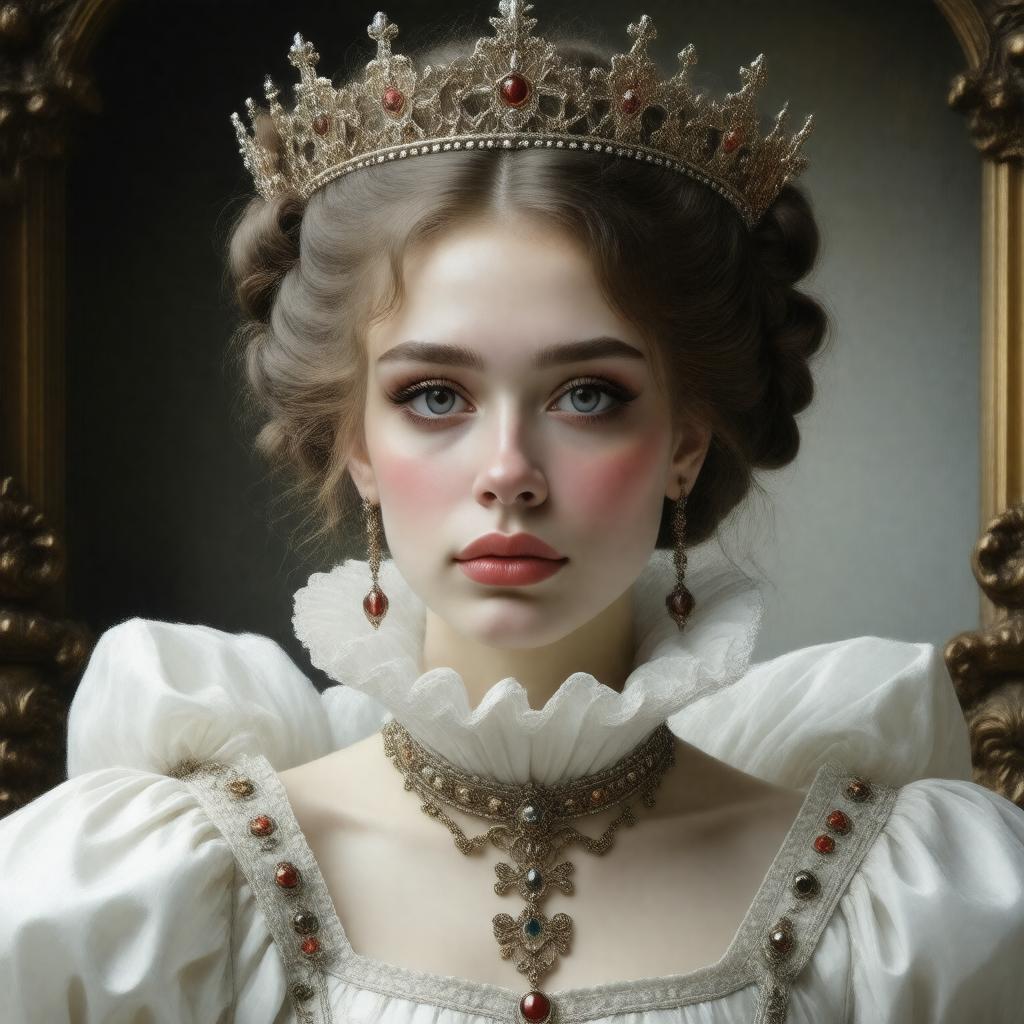AI-created image of White Queen