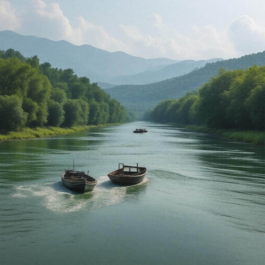 AI-created image of White River