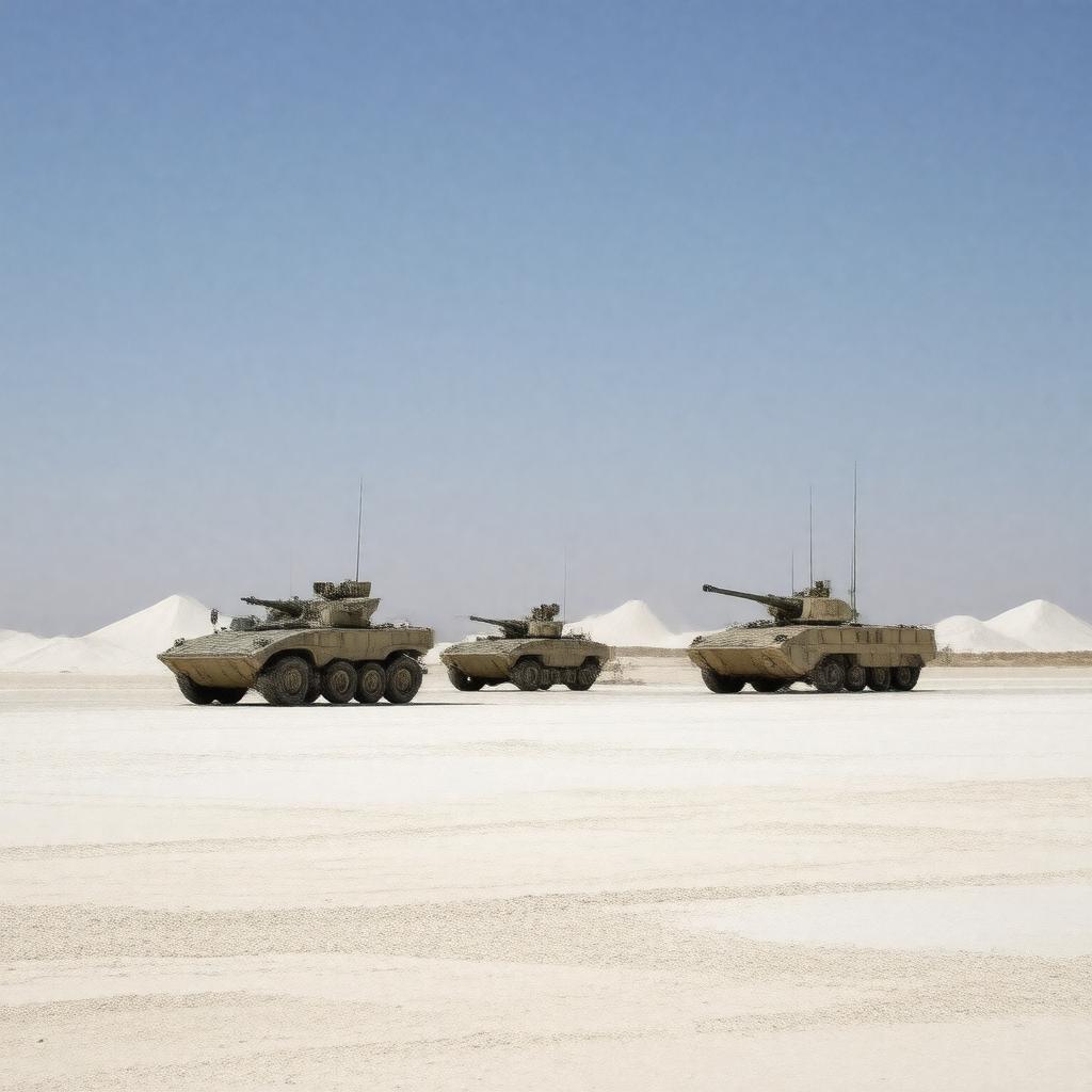 Click to view larger image AI-created image of White Sands Proving Ground