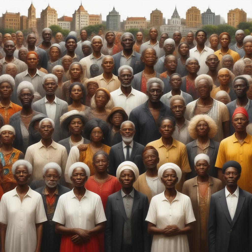 AI-created image of White South Africans