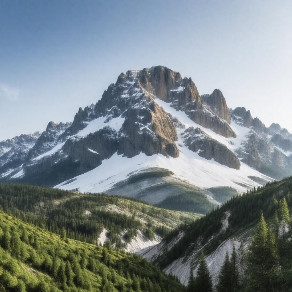 AI-created image of White Thunder Ridge