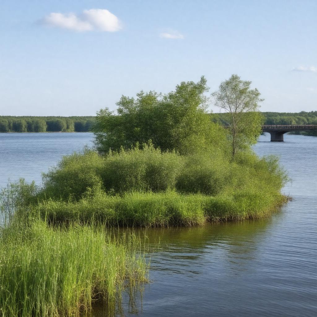 AI-created image of Whitefish Island