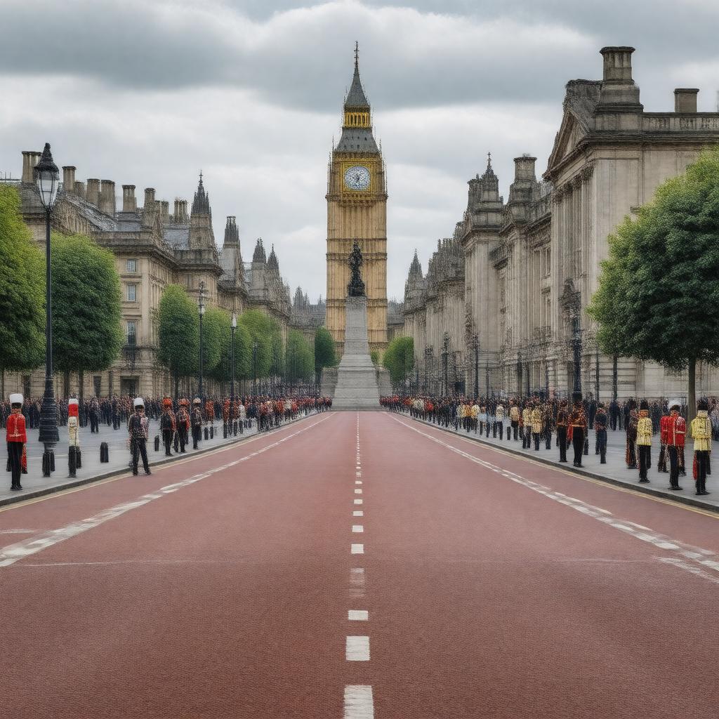 AI-created image of Whitehall