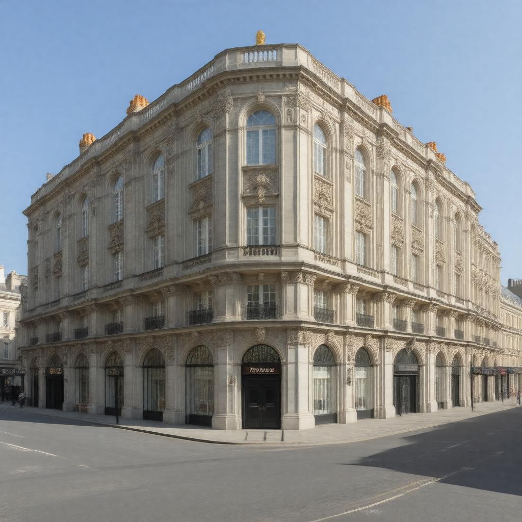 AI-created image of Whiteleys shopping centre