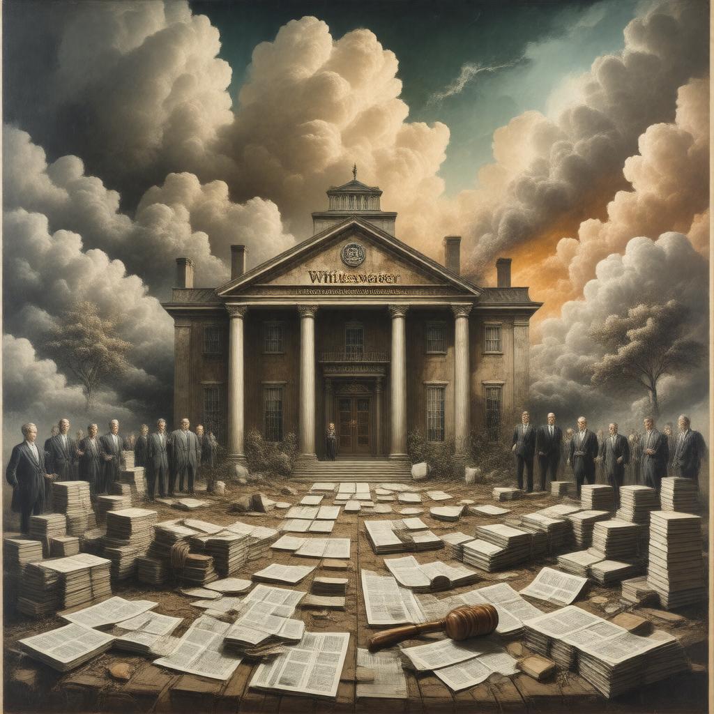 AI-created image of Whitewater controversy