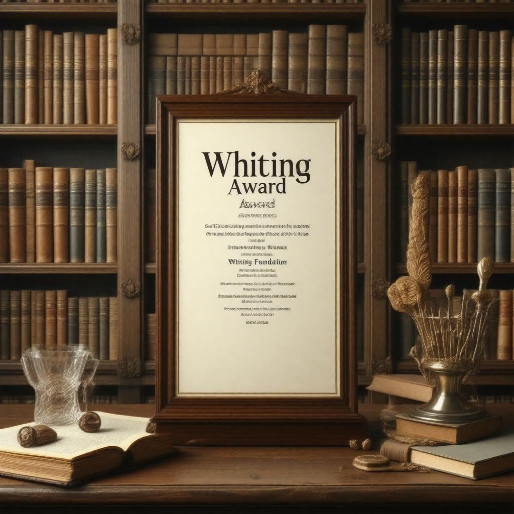 Click to view larger image AI-created image of Whiting Award