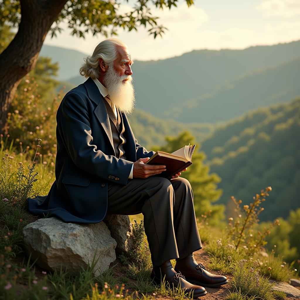 AI-created image of Whitman