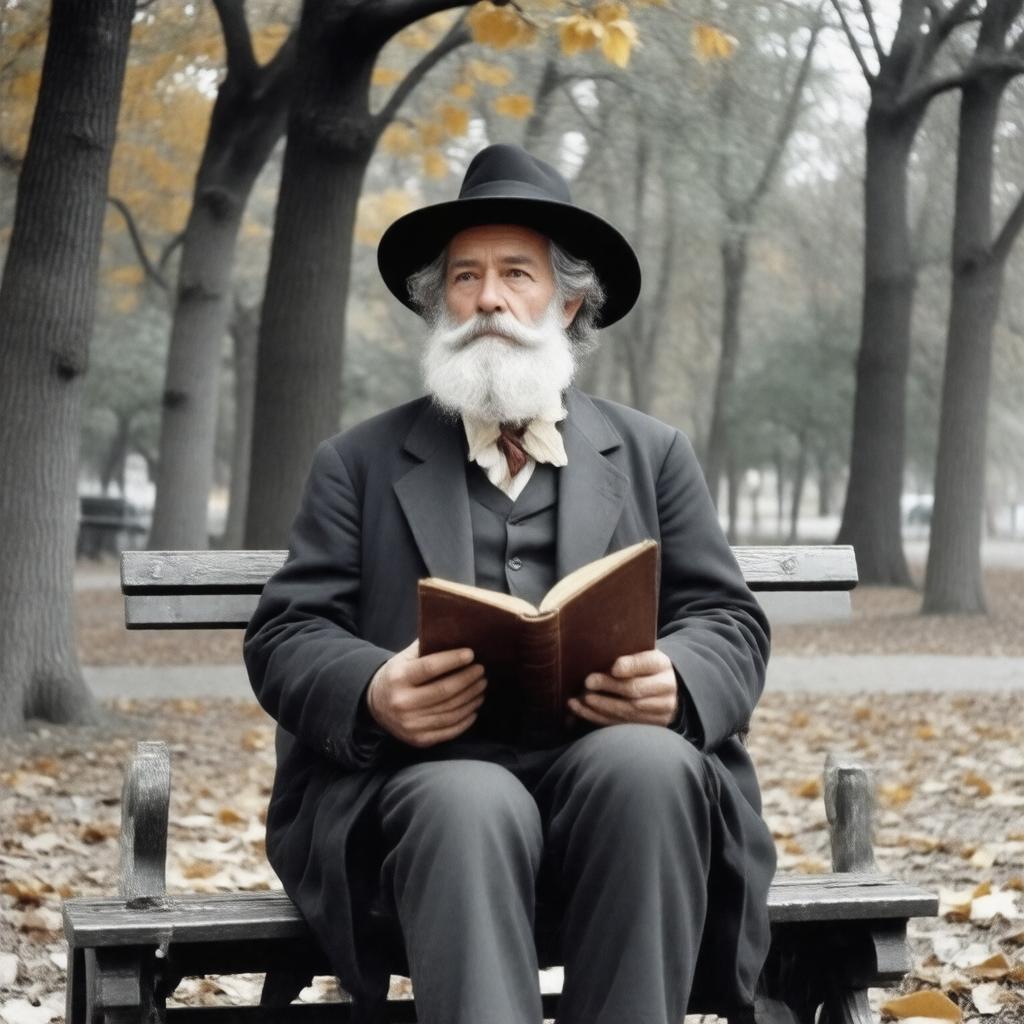 AI-created image of Whitman