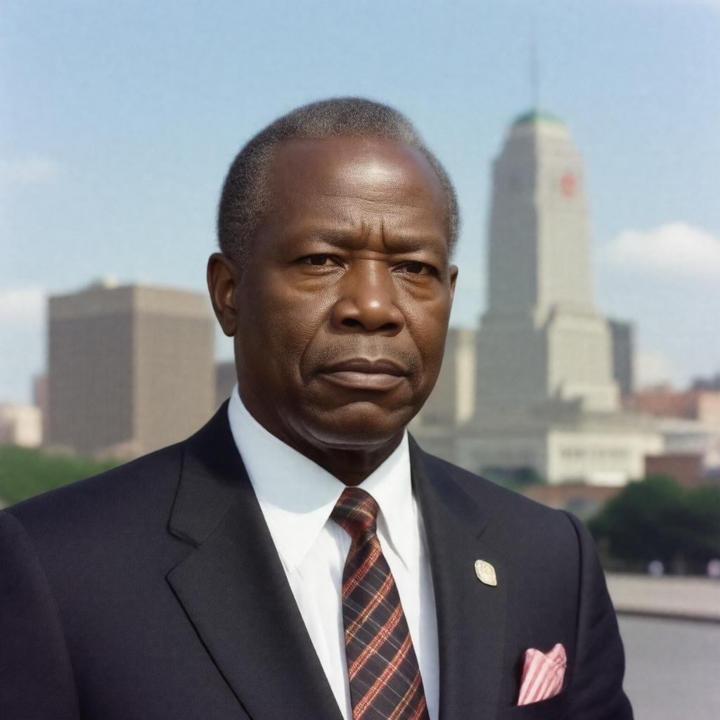 AI-created image of Whitney Young