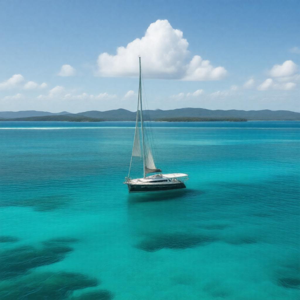 AI-created image of Whitsunday Islands