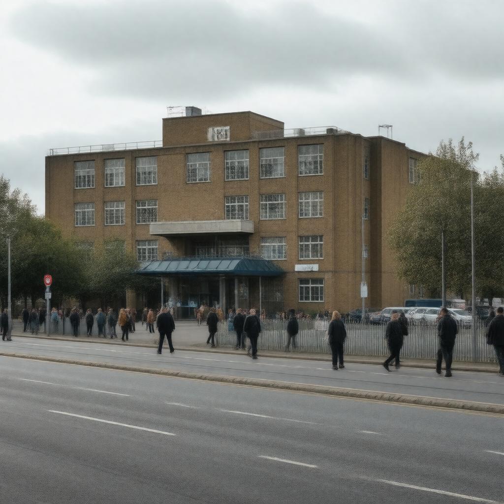 AI-created image of Whittington Hospital