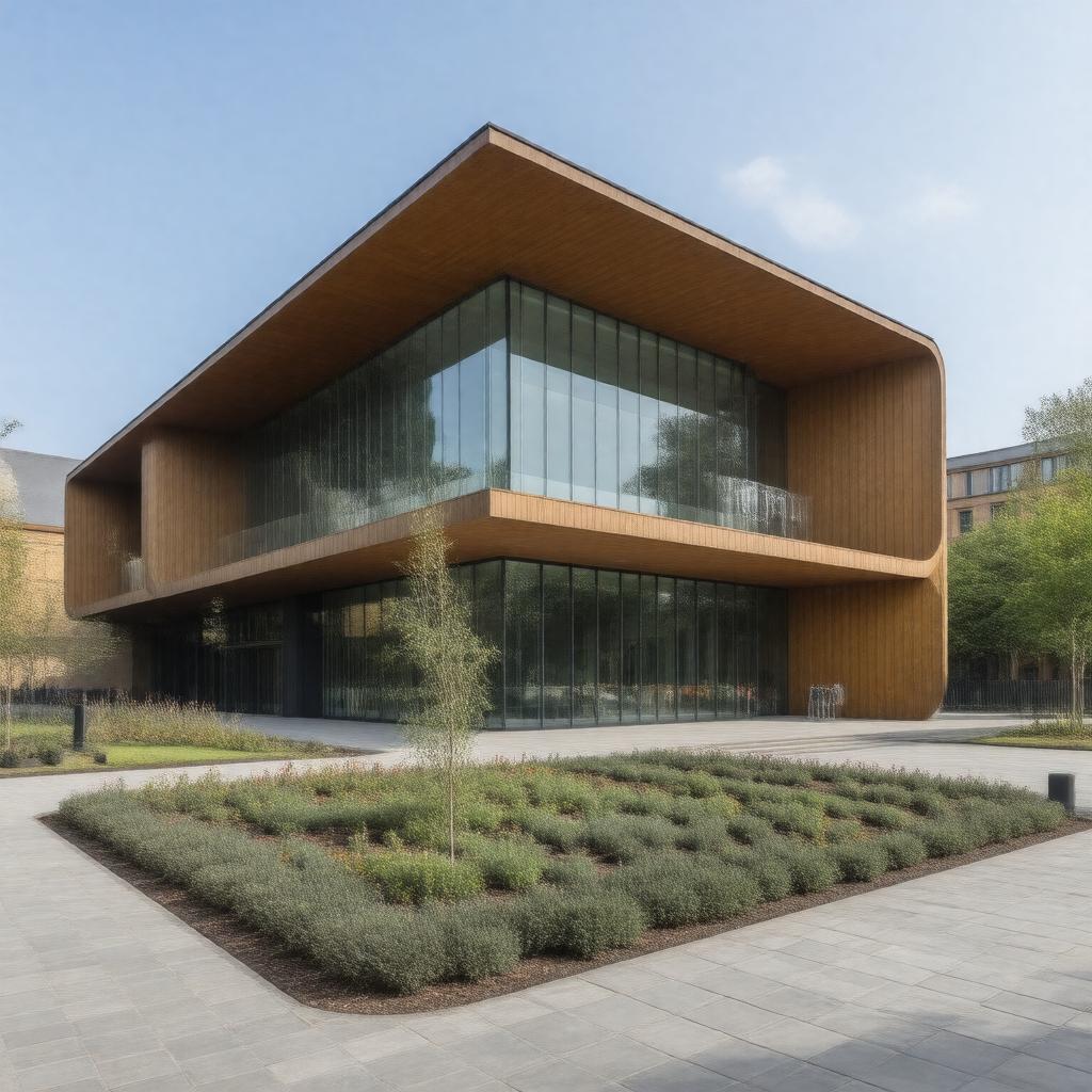 AI-created image of Whitworth Art Gallery