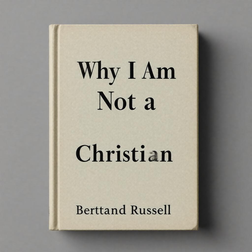AI-created image of Why I Am Not a Christian