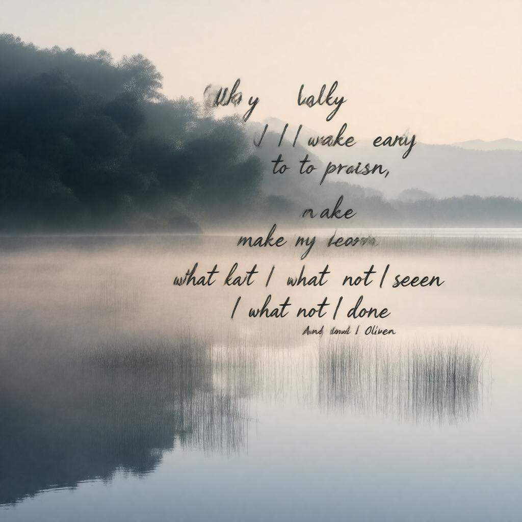 AI-created image of Why I Wake Early